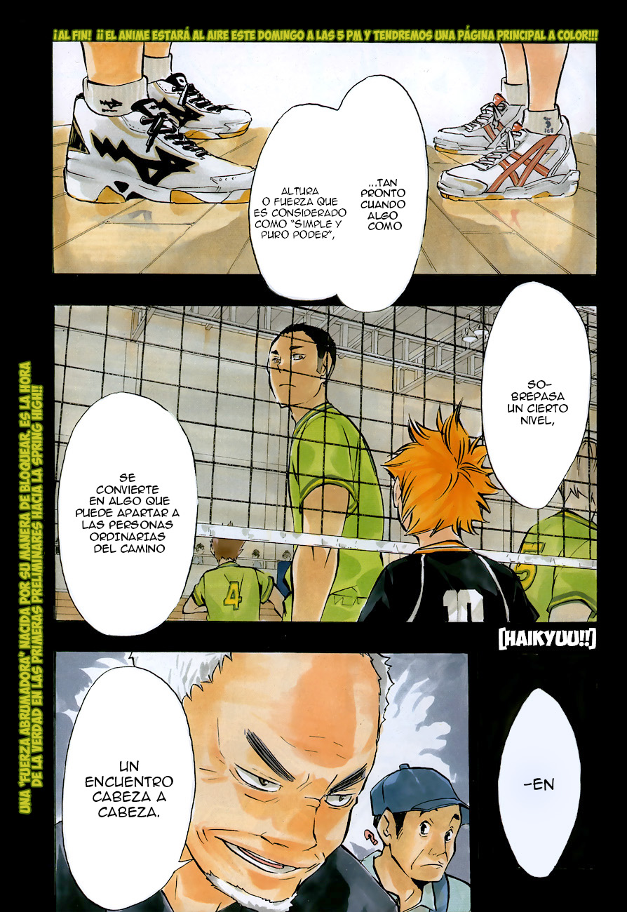 Read Haikyuu!! es Manga Online