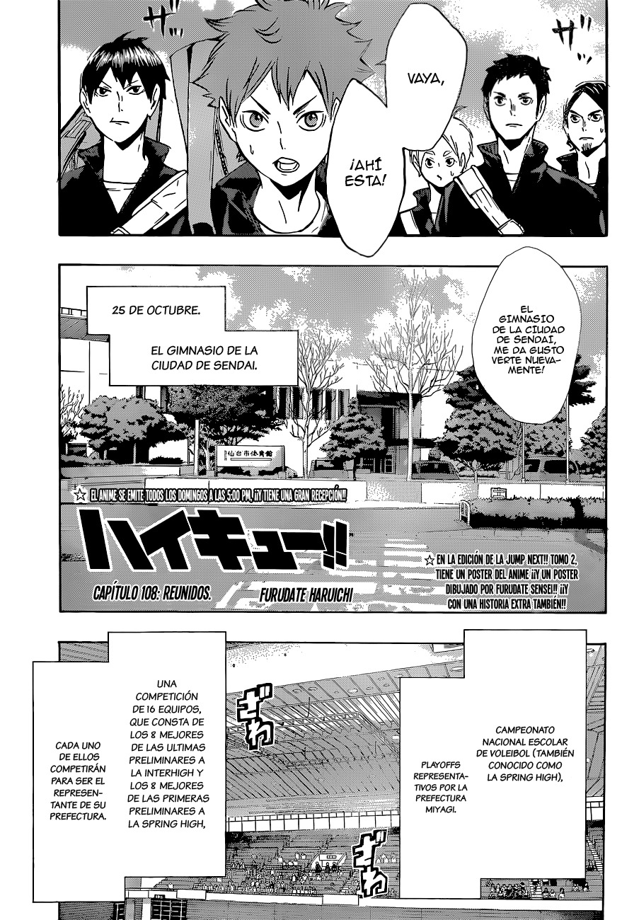 Read Haikyuu!! es Manga Online