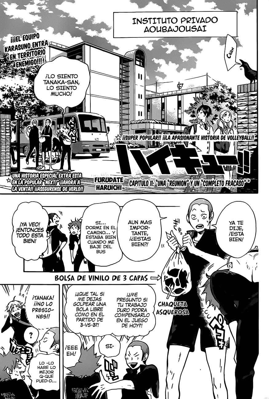 Read Haikyuu!! es Manga Online