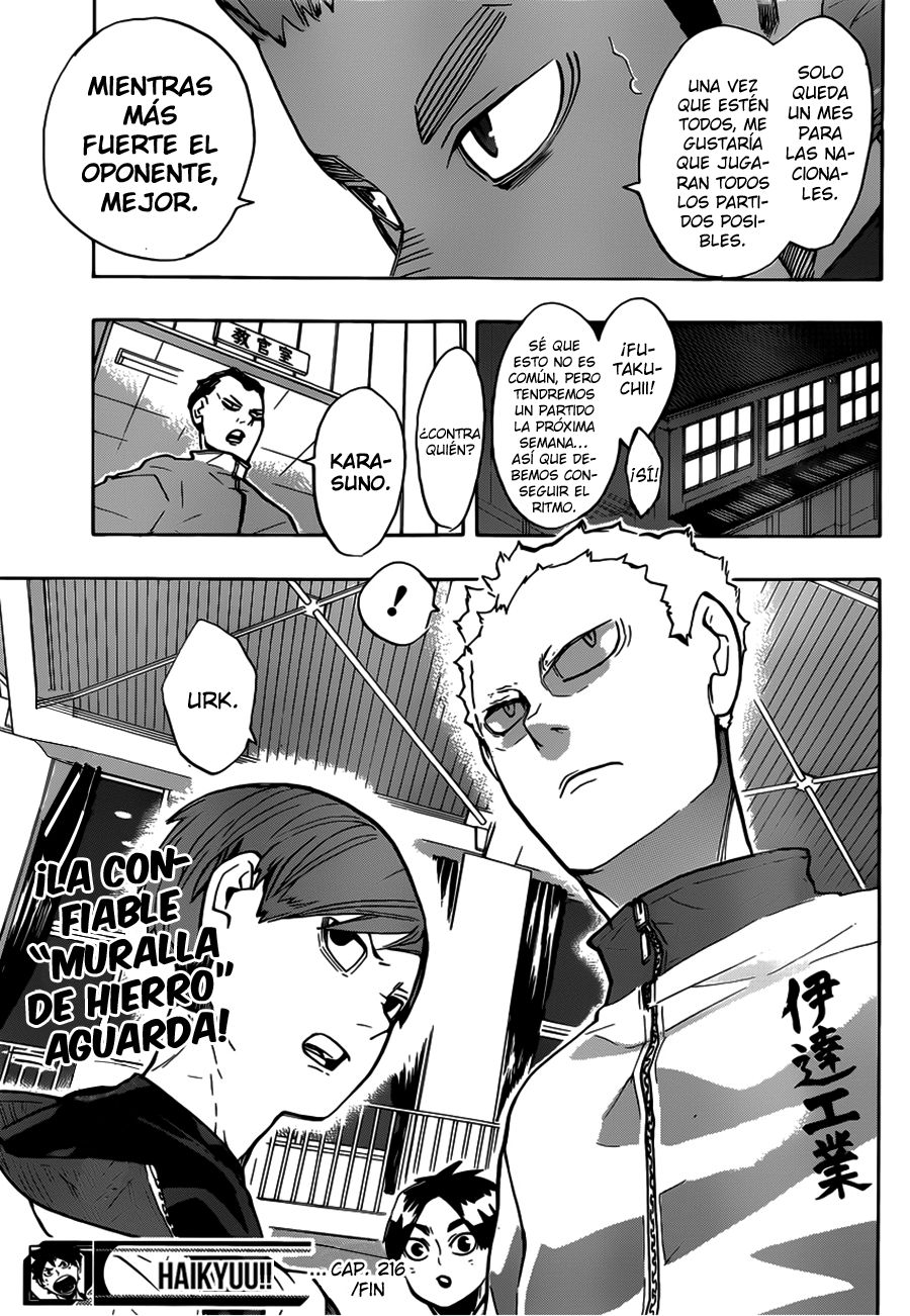 Read Haikyuu!! es Manga Online