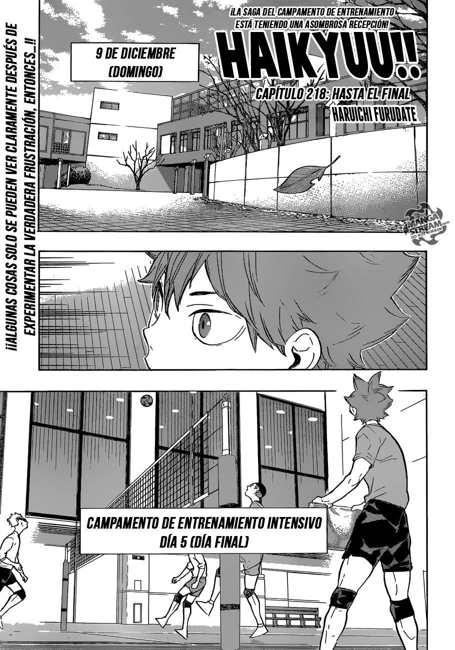 Read Haikyuu!! es Manga Online