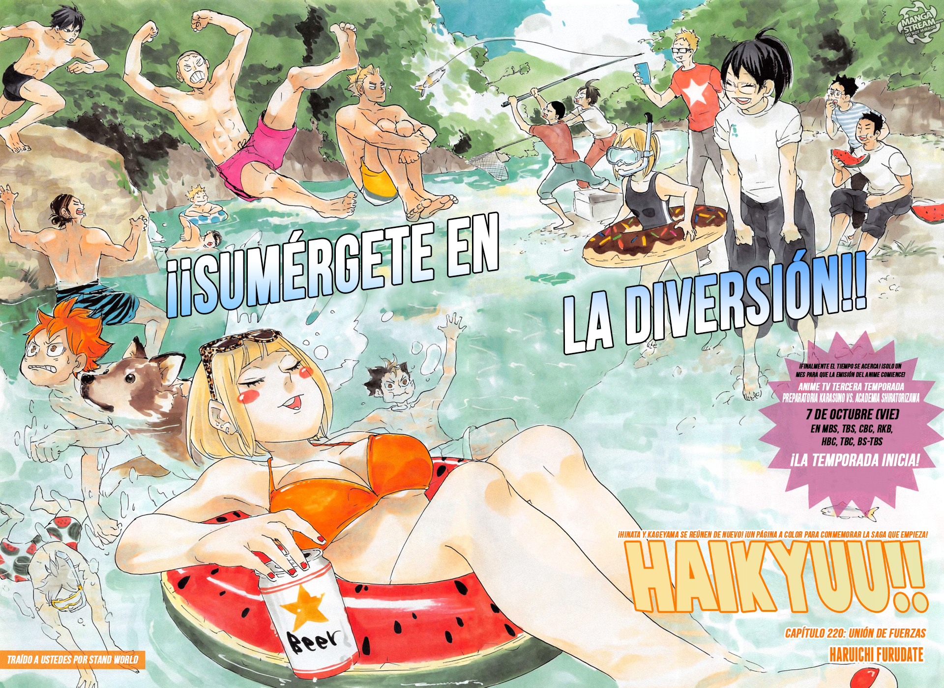 Read Haikyuu!! es Manga Online