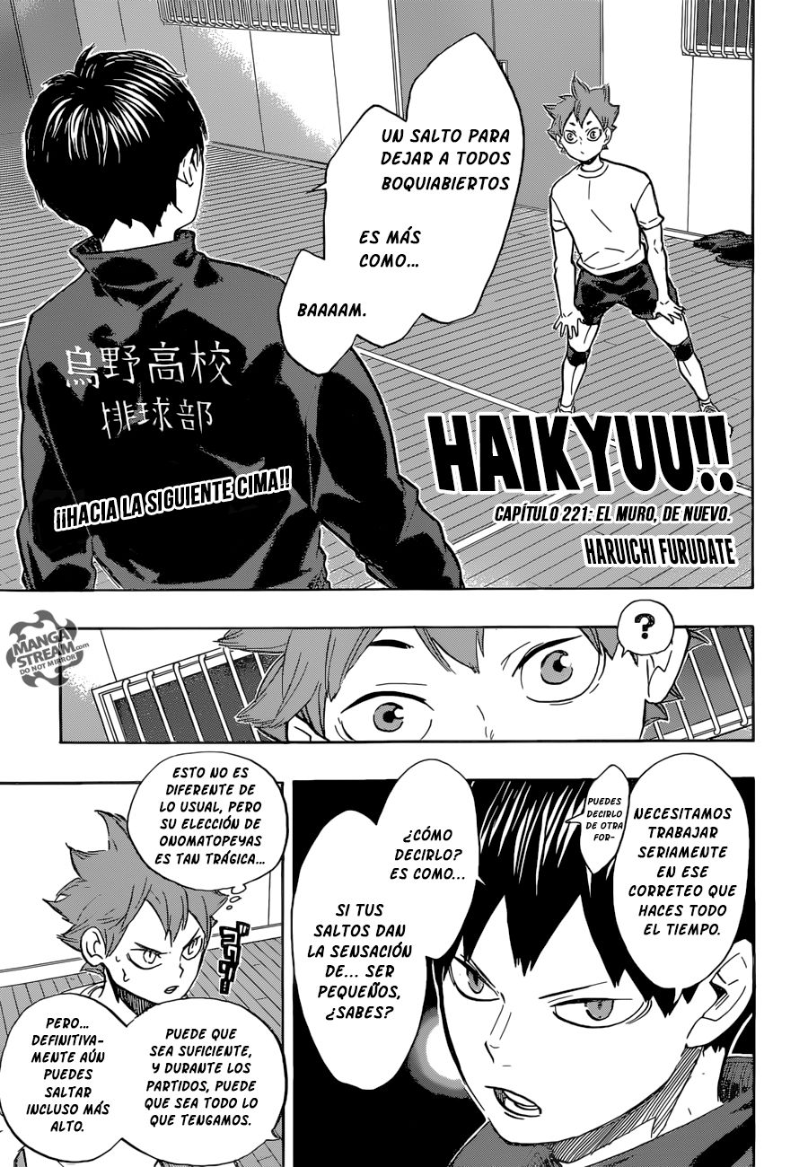 Read Haikyuu!! es Manga Online