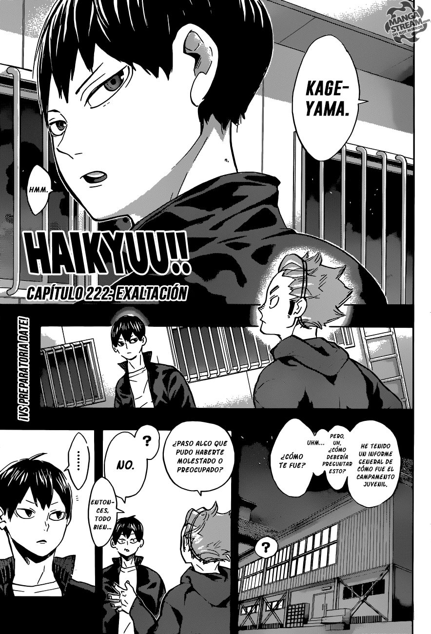 Read Haikyuu!! es Manga Online