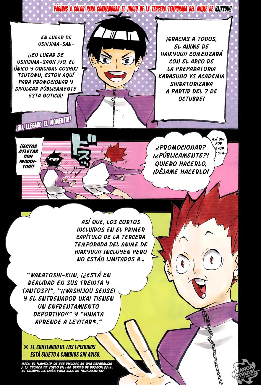 Read Haikyuu!! es Manga Online