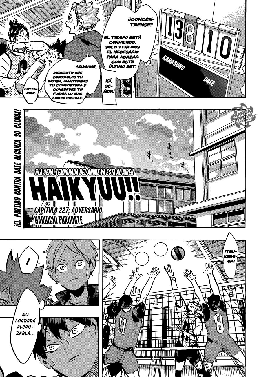 Read Haikyuu!! es Manga Online