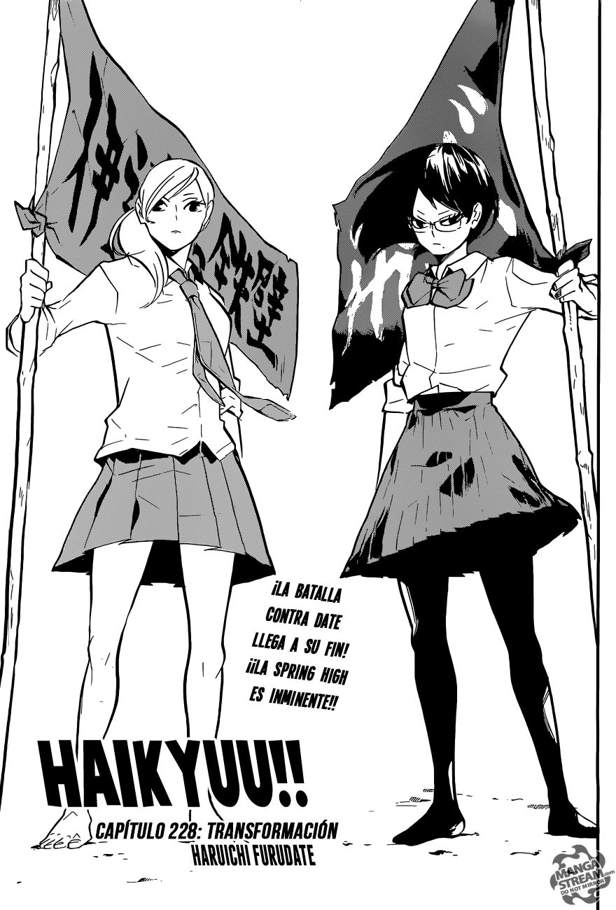 Read Haikyuu!! es Manga Online