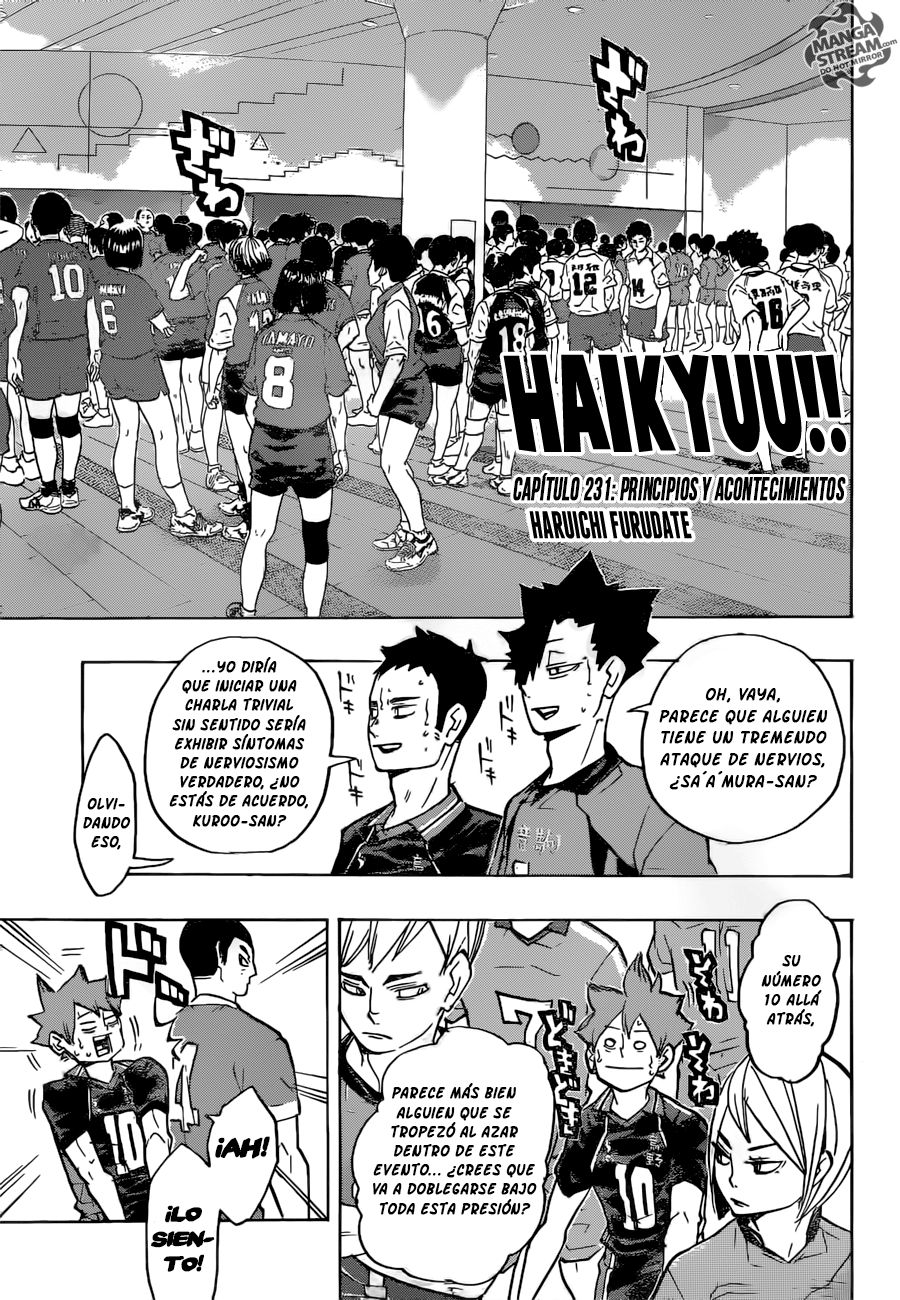 Read Haikyuu!! es Manga Online