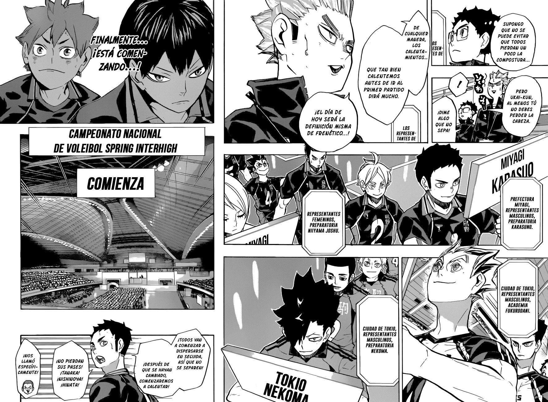 Read Haikyuu!! es Manga Online