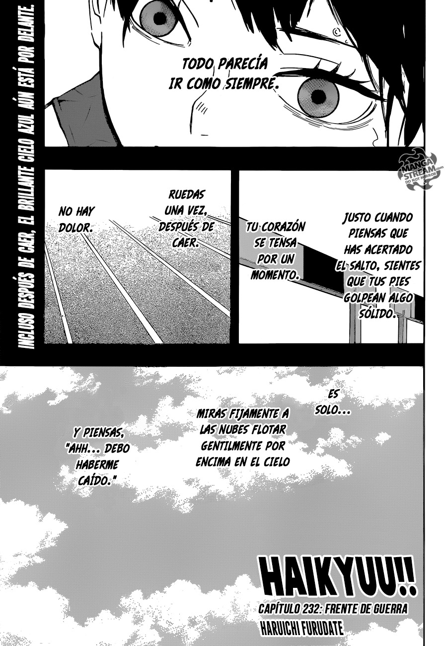 Read Haikyuu!! es Manga Online