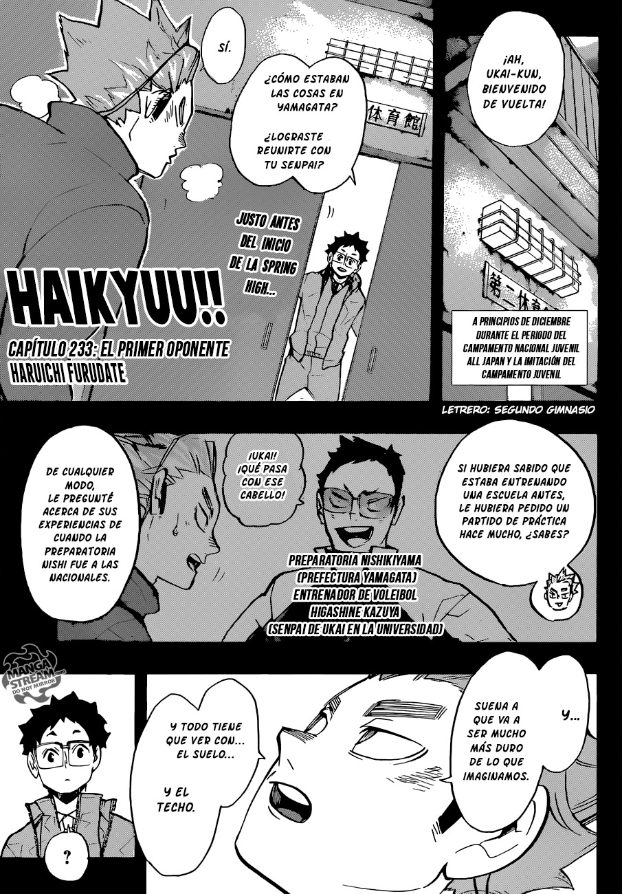 Read Haikyuu!! es Manga Online