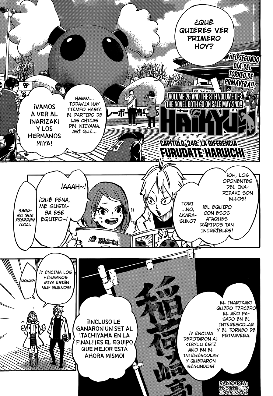 Read Haikyuu!! es Manga Online