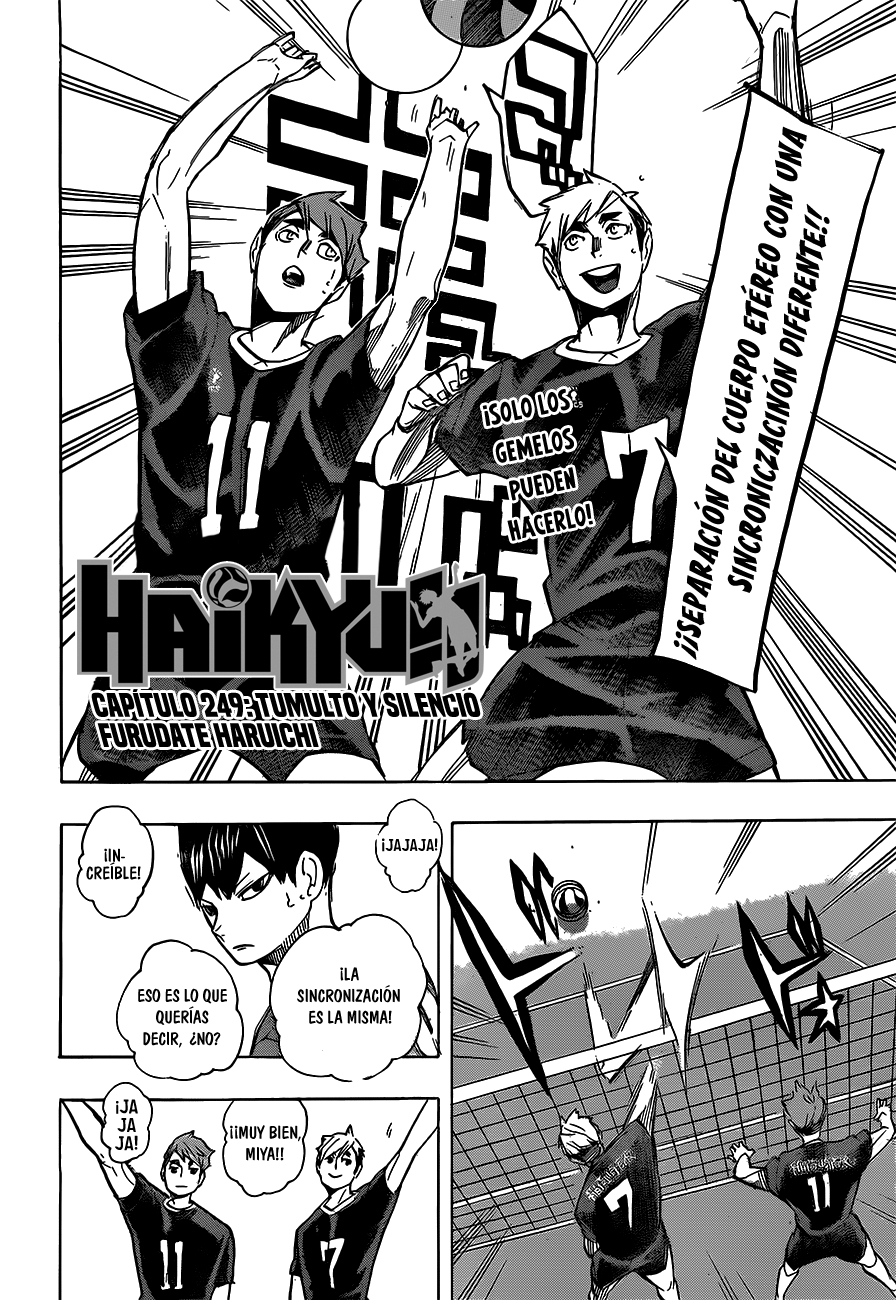 Read Haikyuu!! es Manga Online