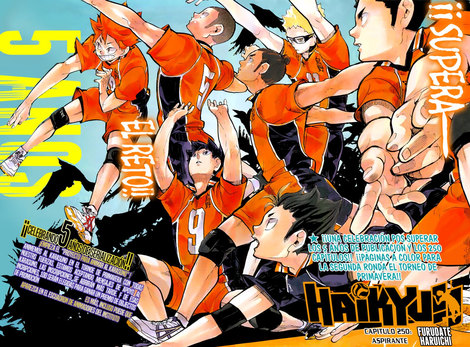 Read Haikyuu!! es Manga Online