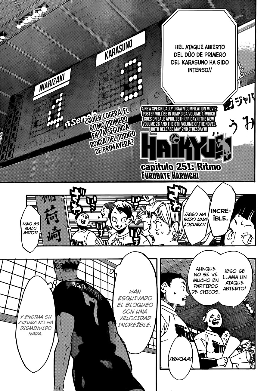 Read Haikyuu!! es Manga Online