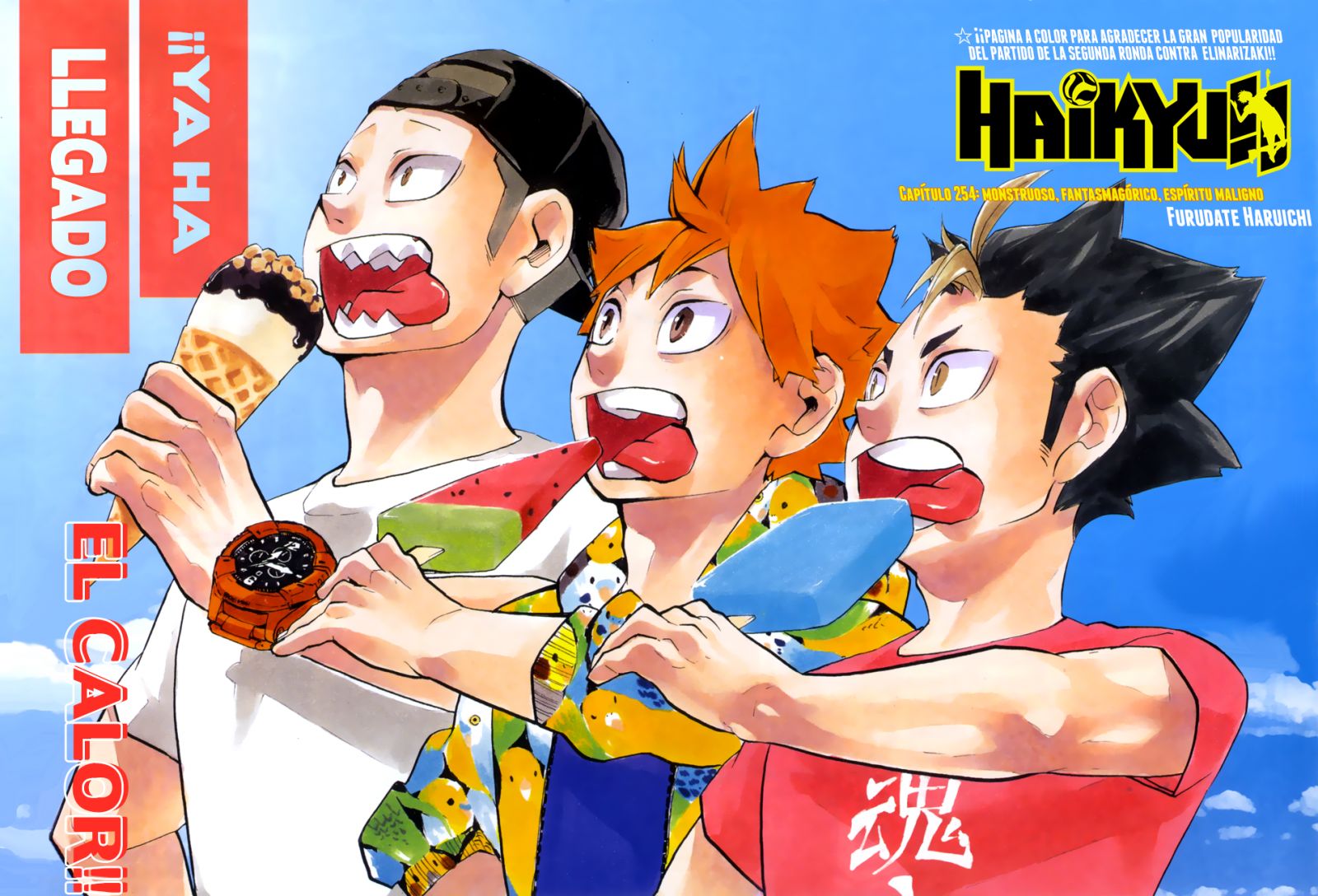 Read Haikyuu!! es Manga Online