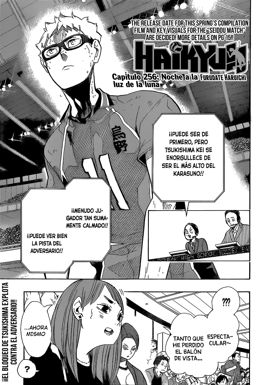 Read Haikyuu!! es Manga Online