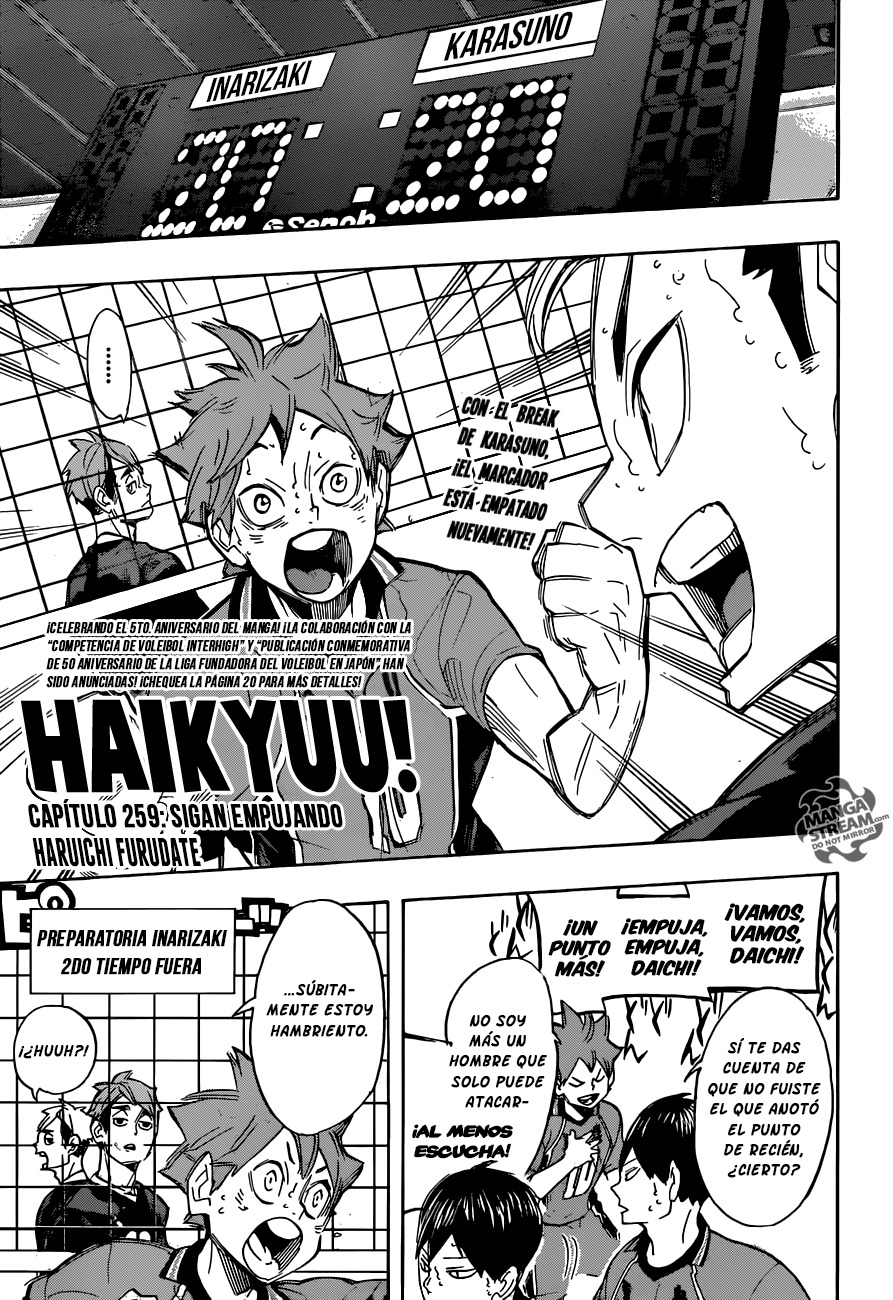 Read Haikyuu!! es Manga Online