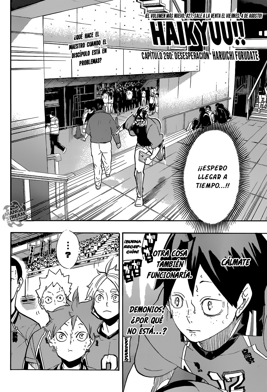 Read Haikyuu!! es Manga Online