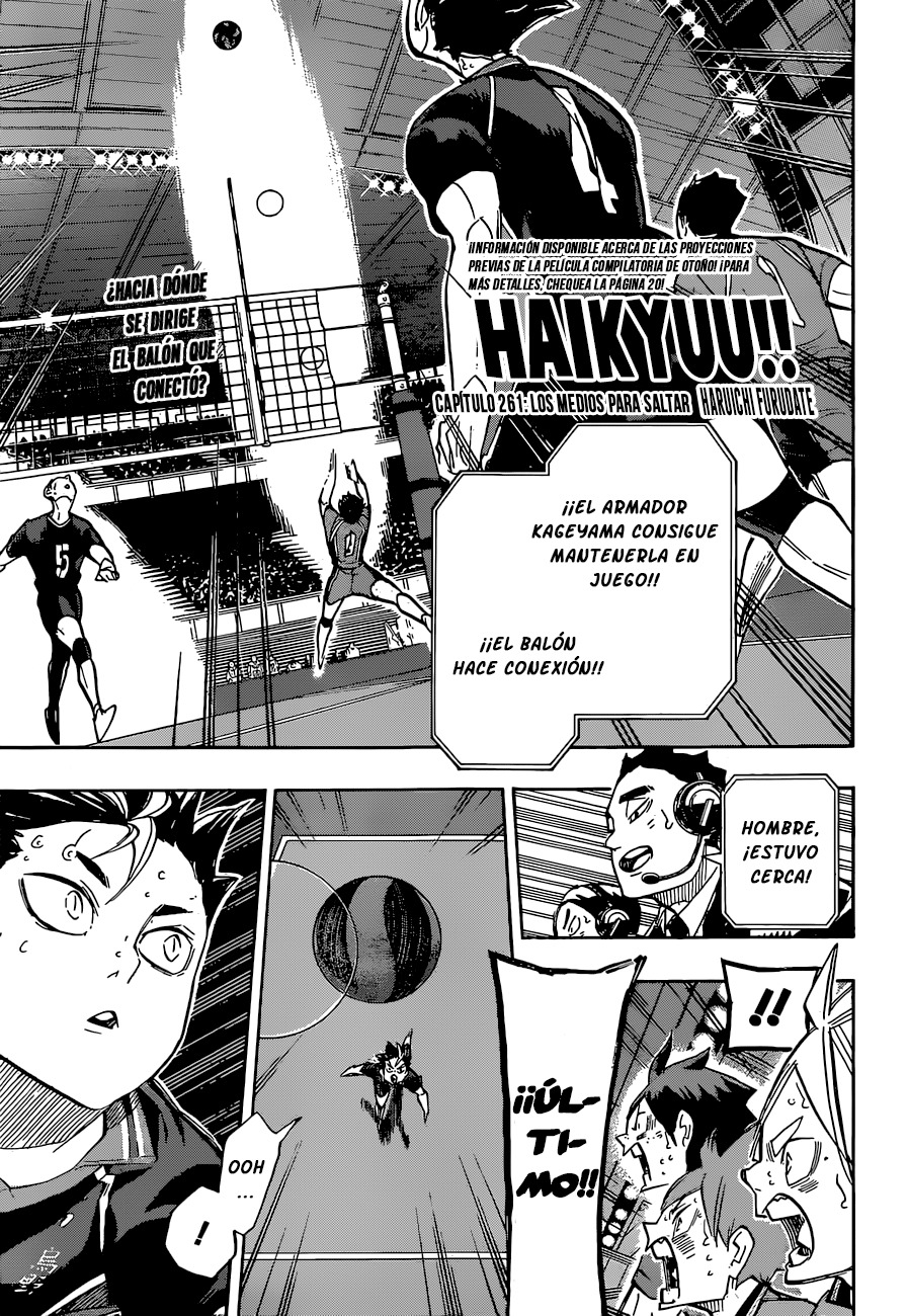 Read Haikyuu!! es Manga Online