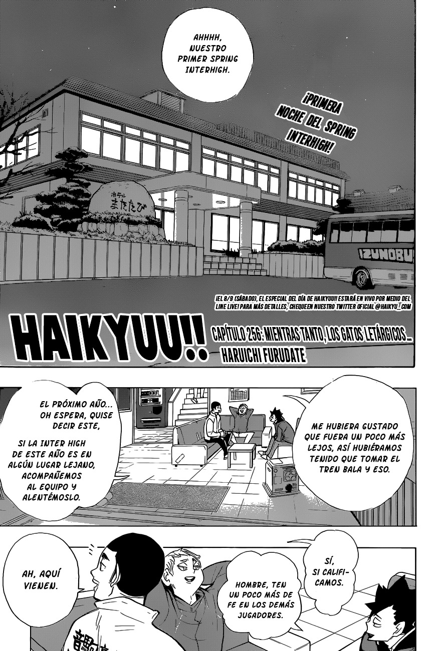 Read Haikyuu!! es Manga Online