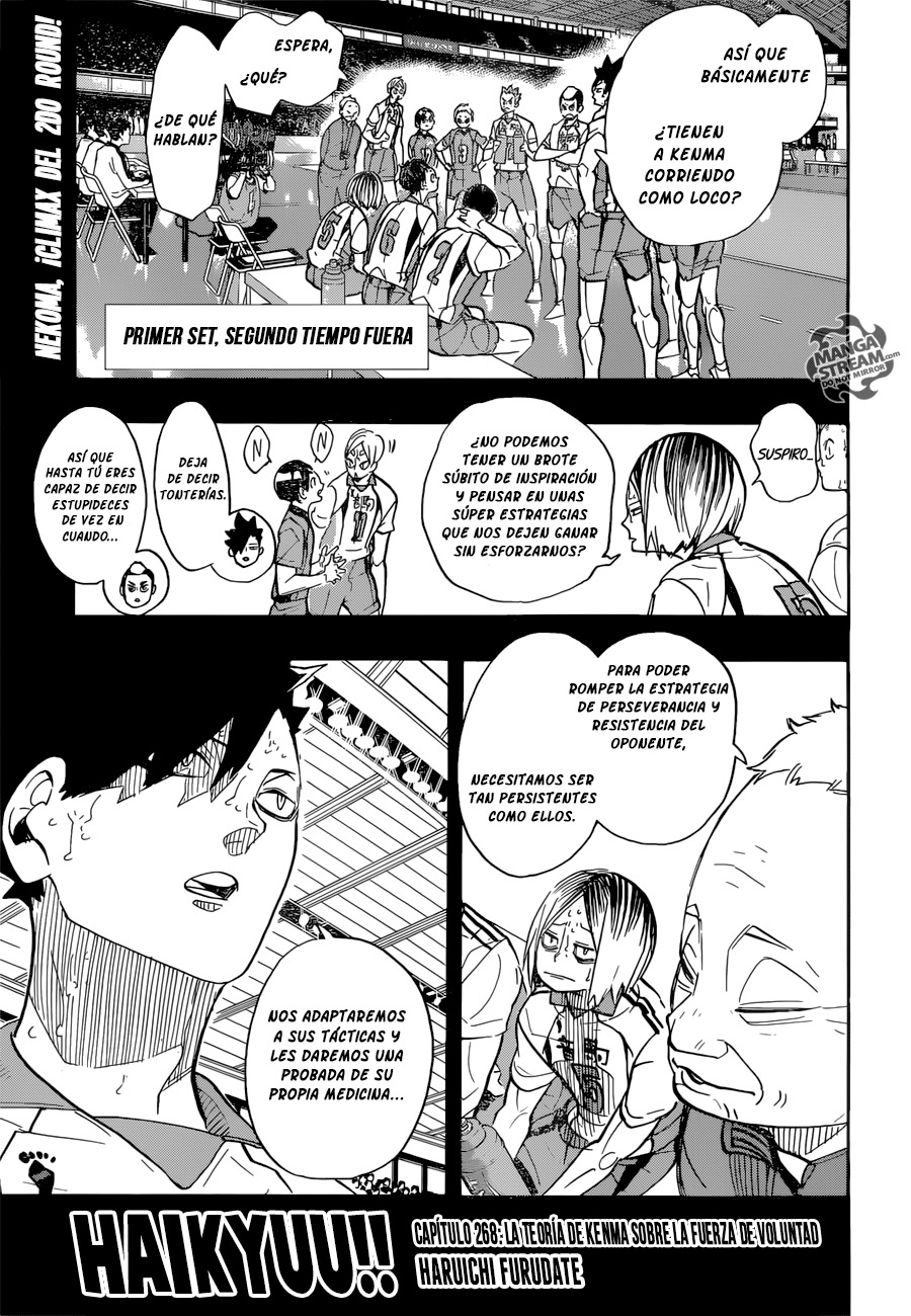 Read Haikyuu!! es Manga Online