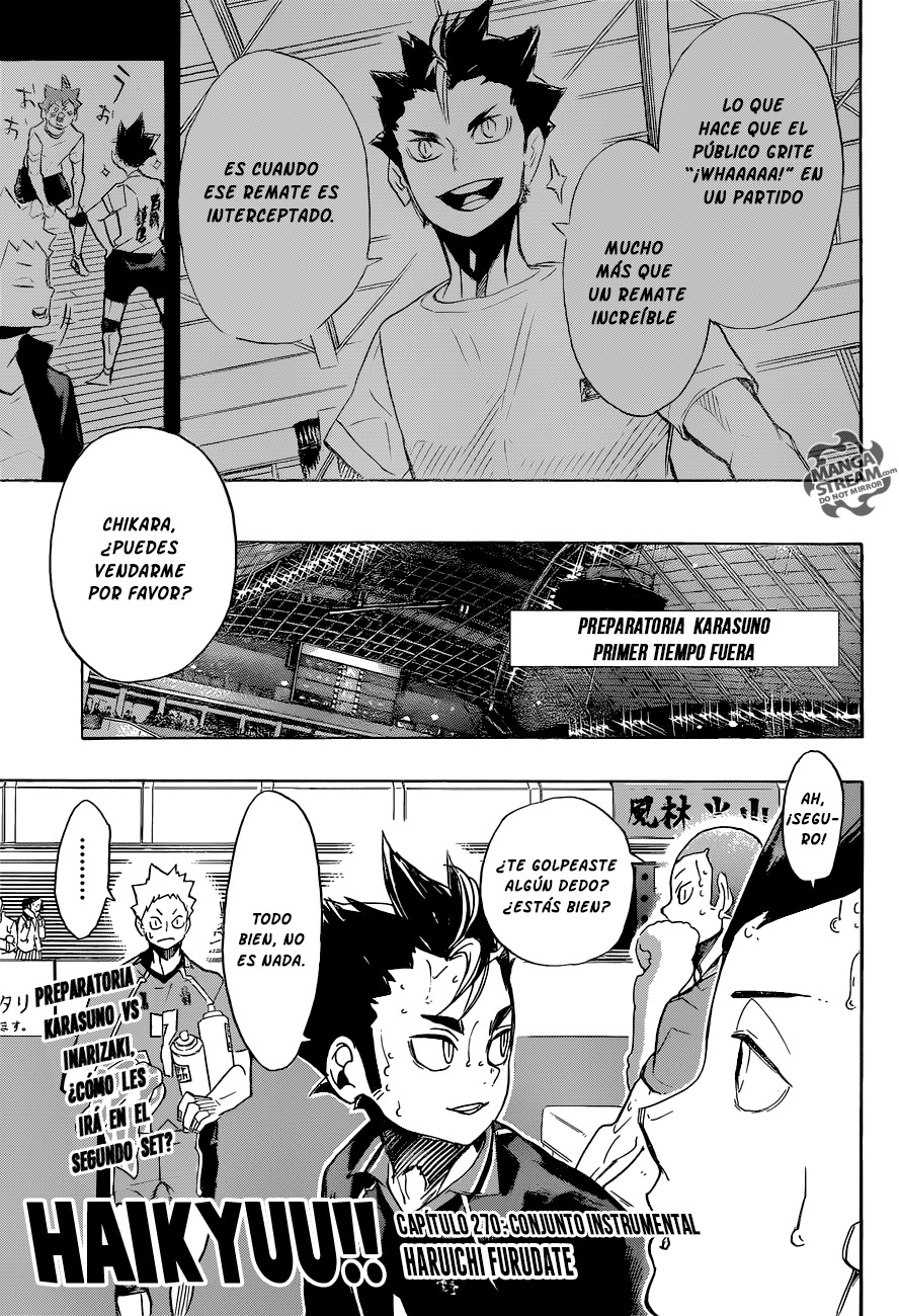 Read Haikyuu!! es Manga Online