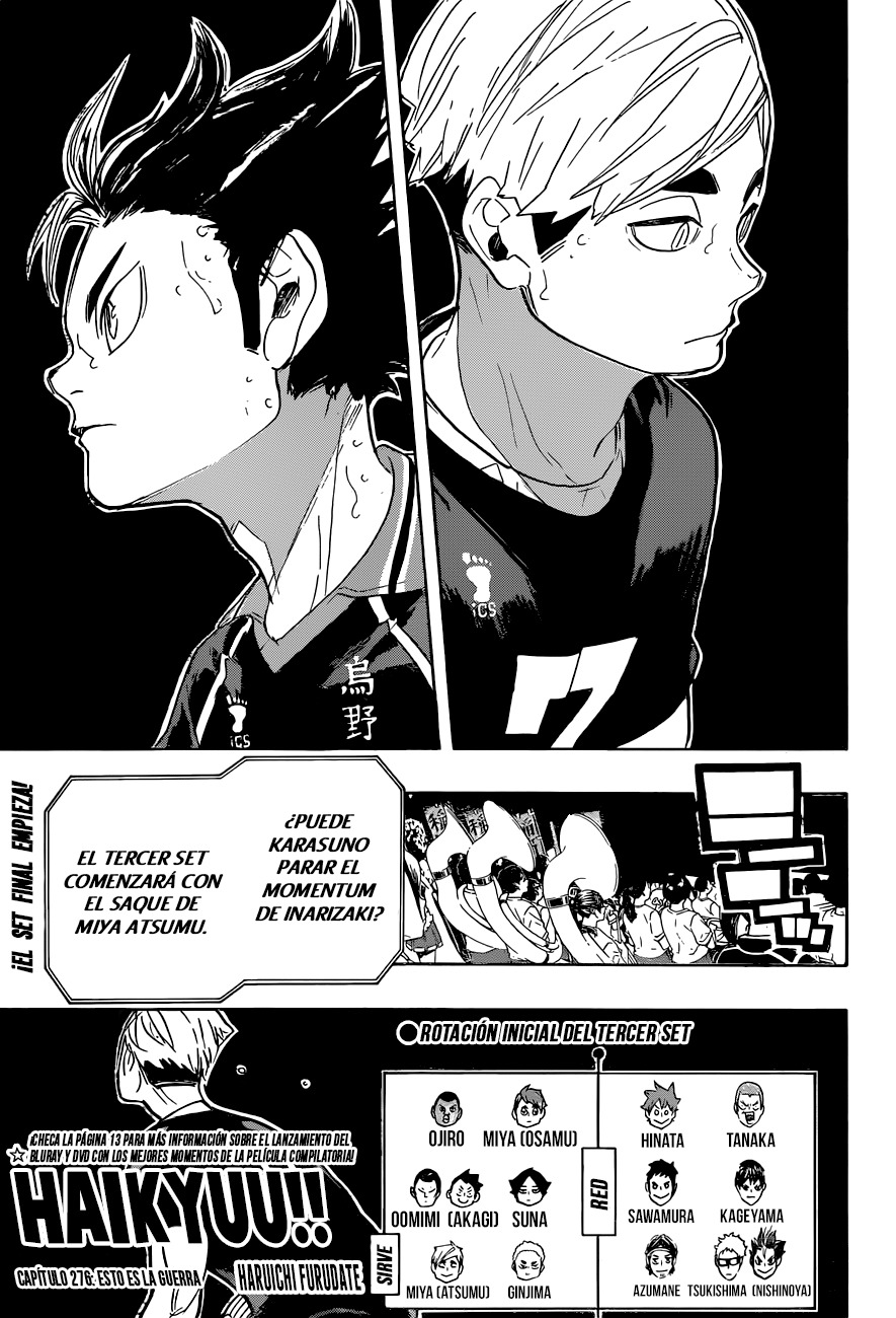 Read Haikyuu!! es Manga Online