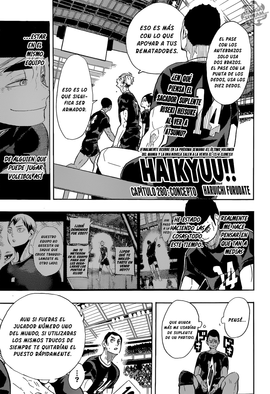 Read Haikyuu!! es Manga Online