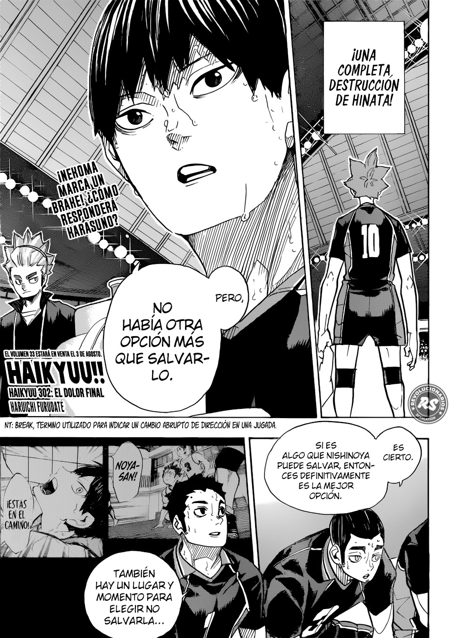 Read Haikyuu!! es Manga Online
