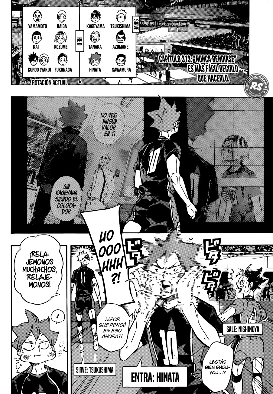 Read Haikyuu!! es Manga Online
