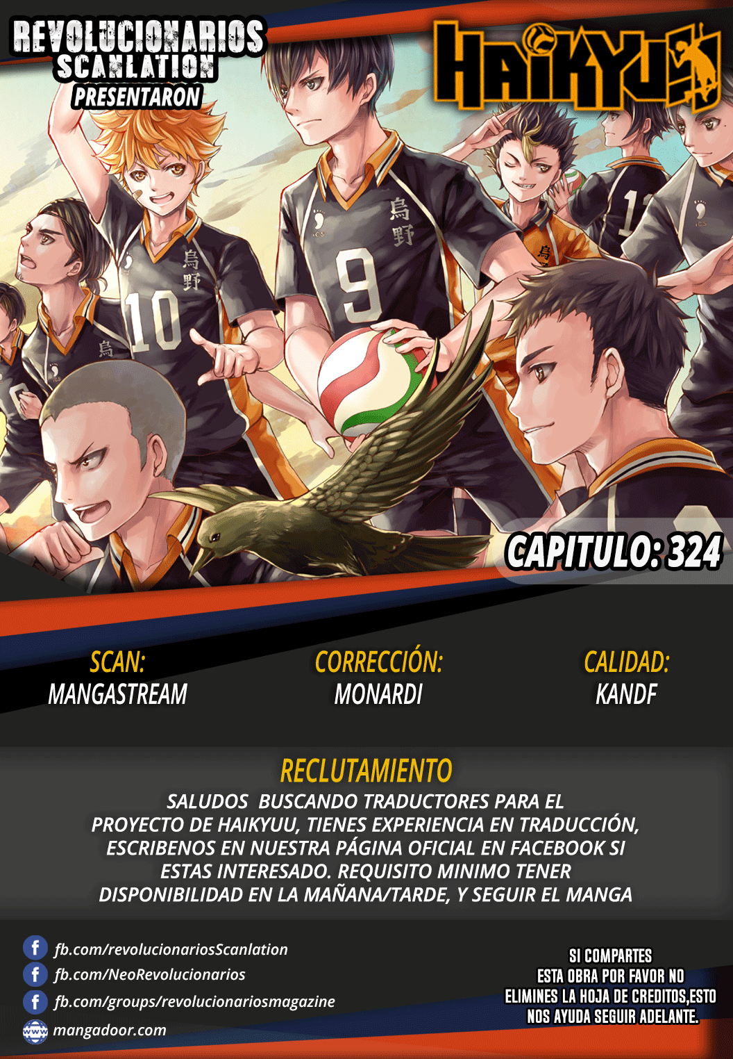 Read Haikyuu!! es Manga Online