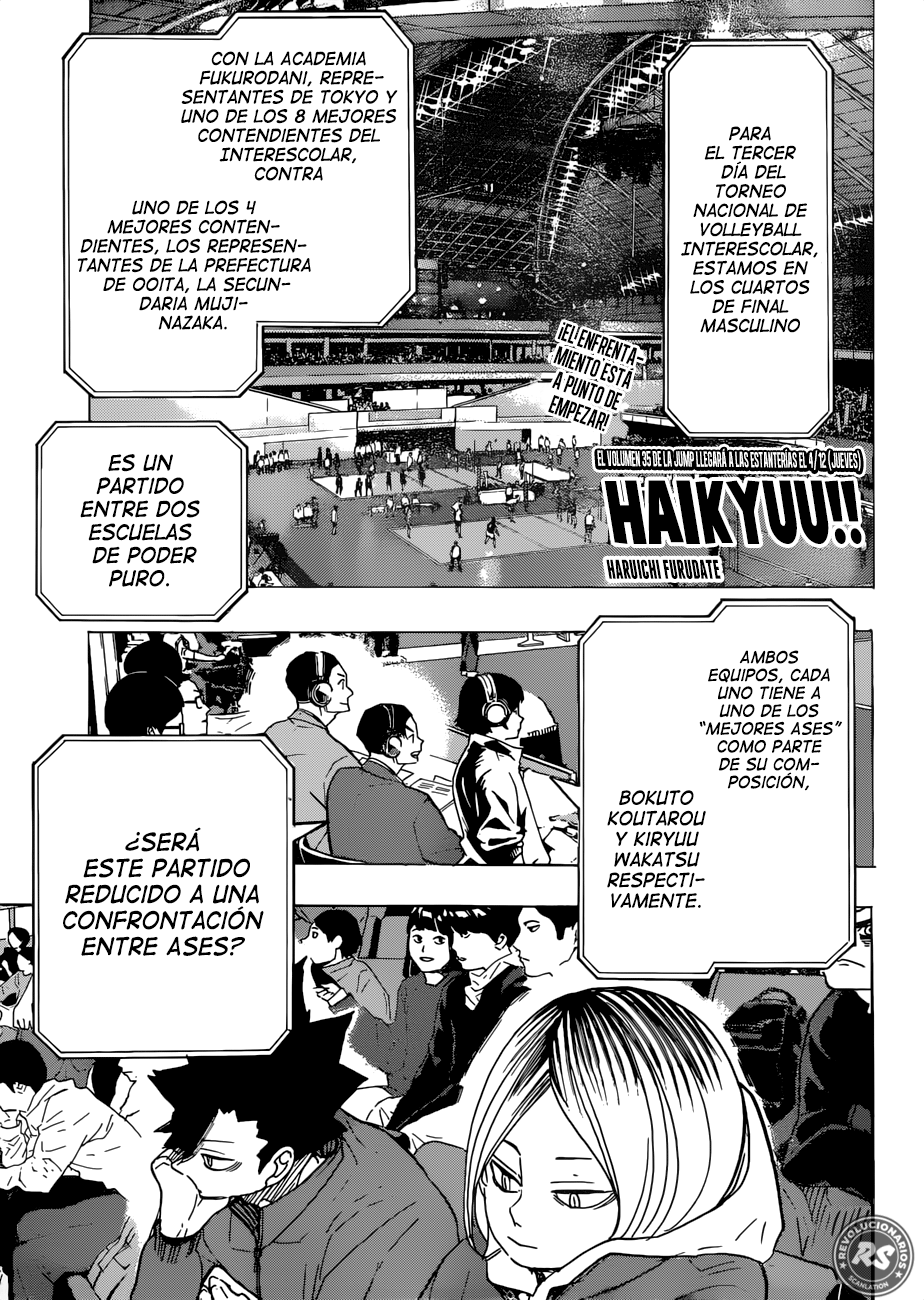 Read Haikyuu!! es Manga Online