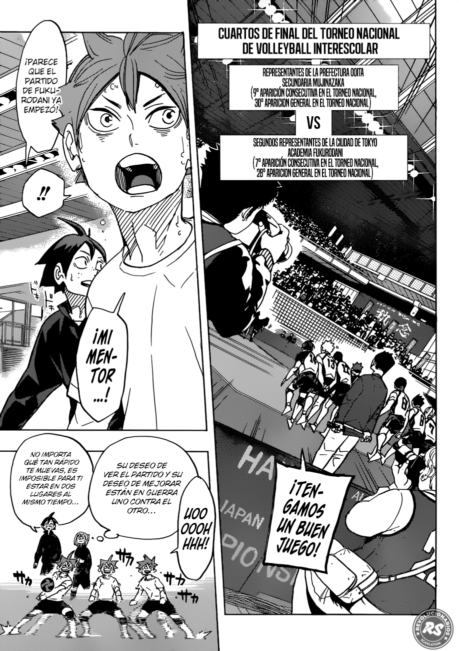 Read Haikyuu!! es Manga Online