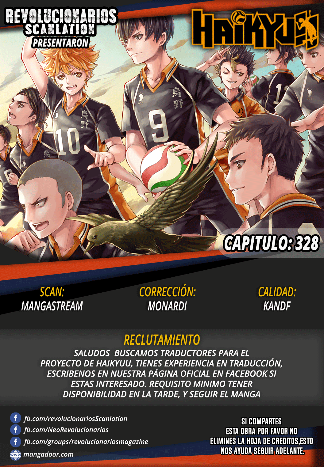 Read Haikyuu!! es Manga Online