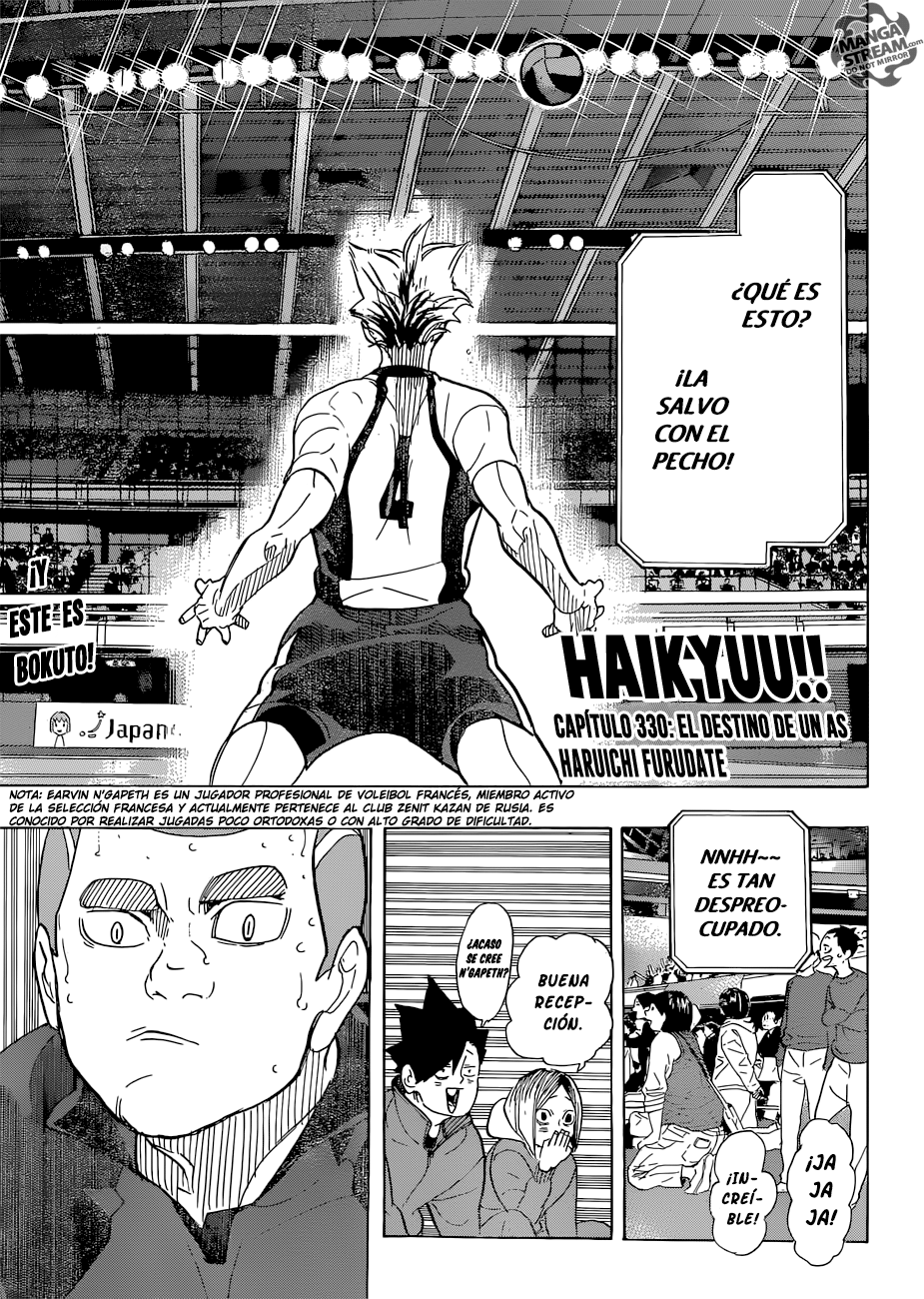 Read Haikyuu!! es Manga Online