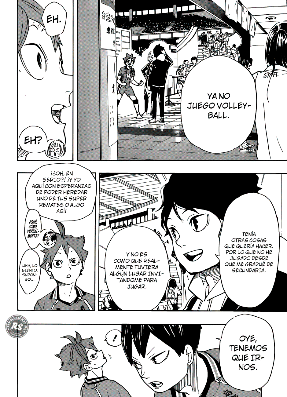 Read Haikyuu!! es Manga Online