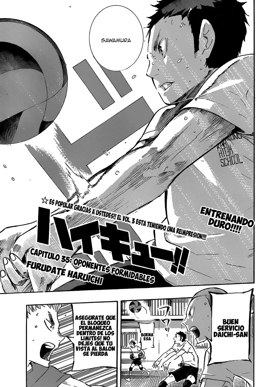 Read Haikyuu!! es Manga Online