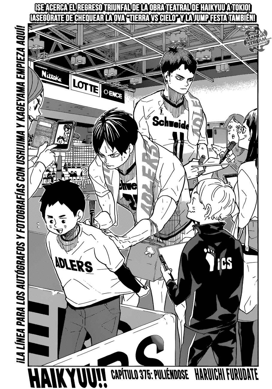 Read Haikyuu!! es Manga Online