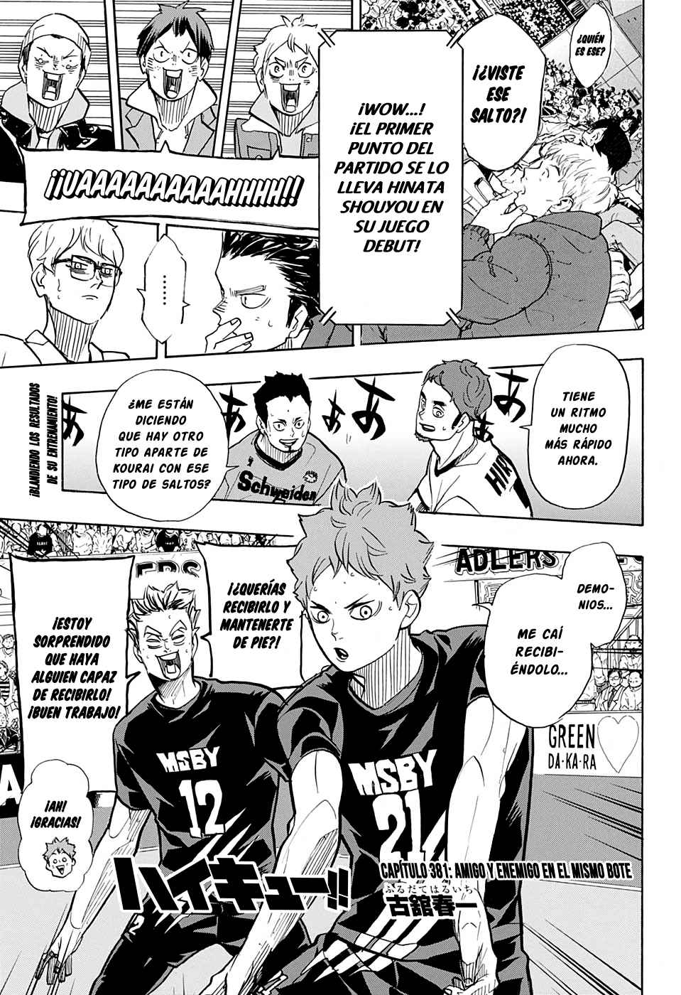 Read Haikyuu!! es Manga Online