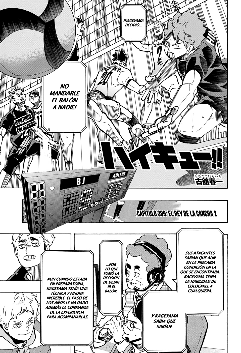 Read Haikyuu!! es Manga Online