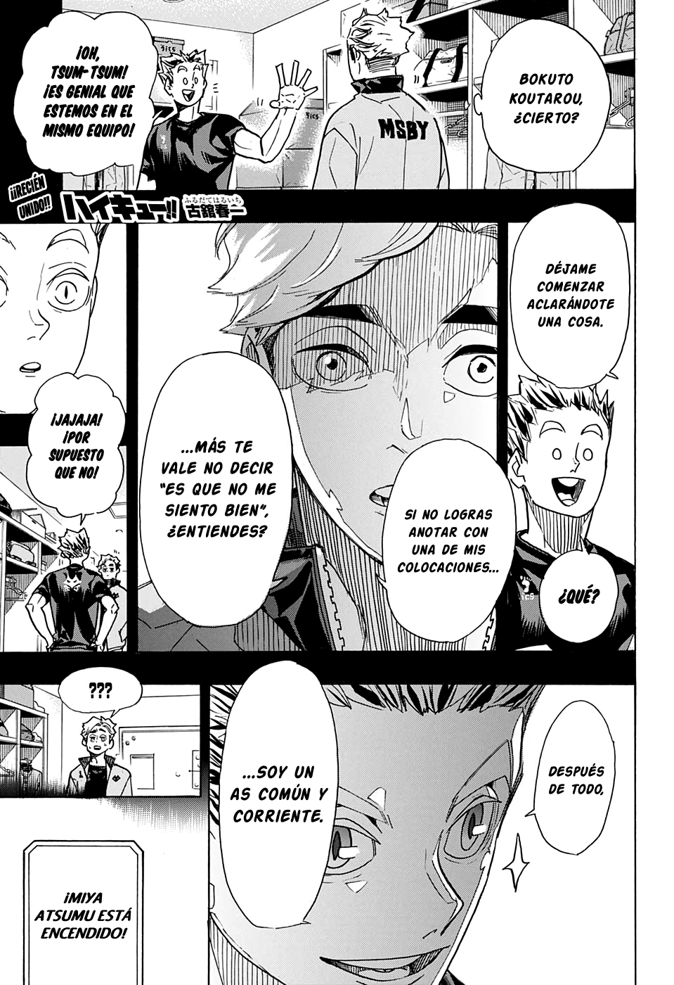 Read Haikyuu!! es Manga Online