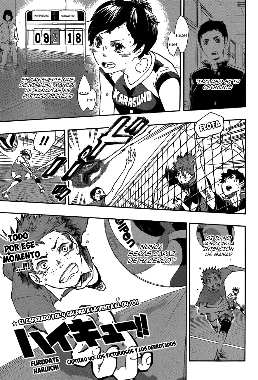 Read Haikyuu!! es Manga Online