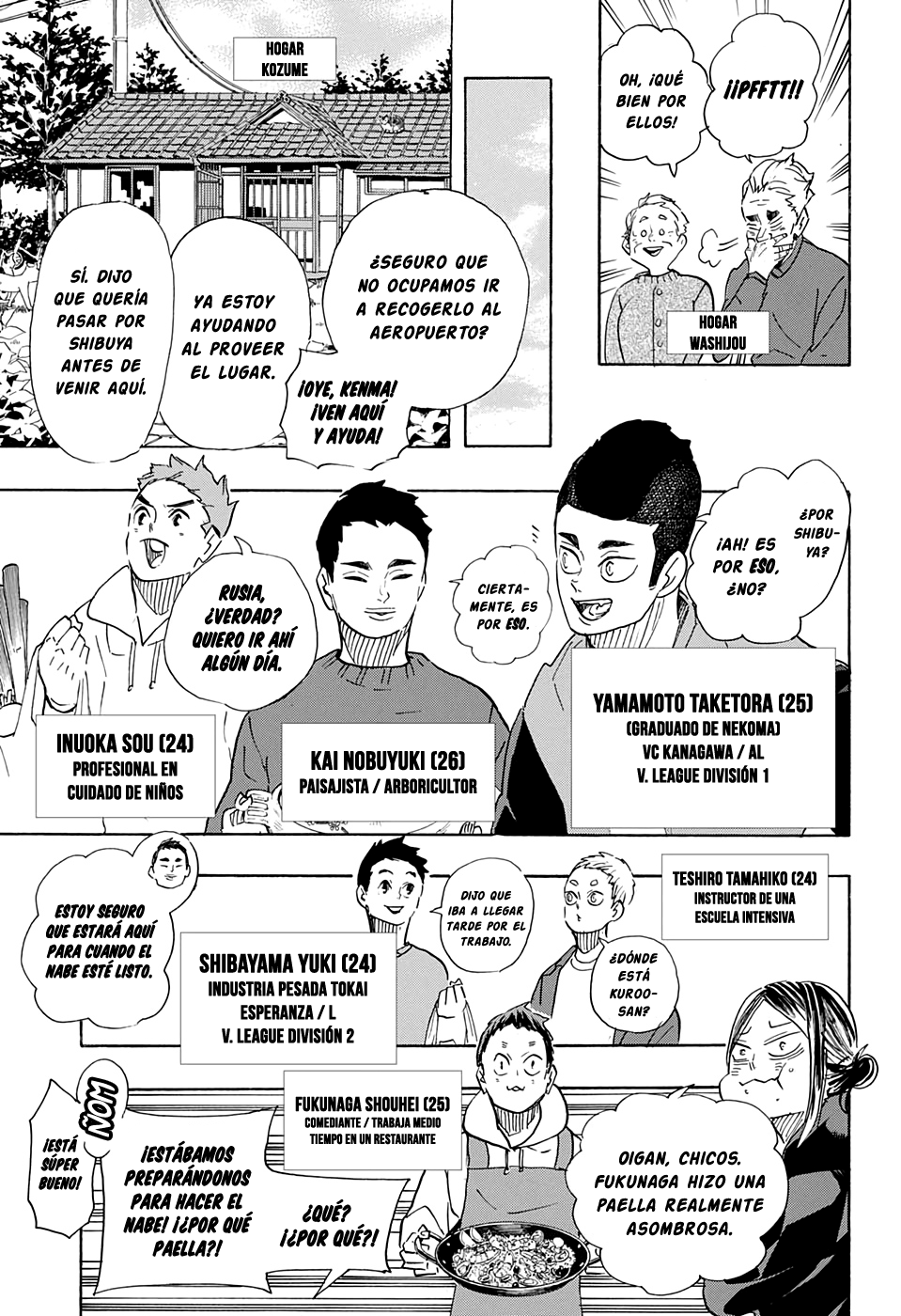 Read Haikyuu!! es Manga Online