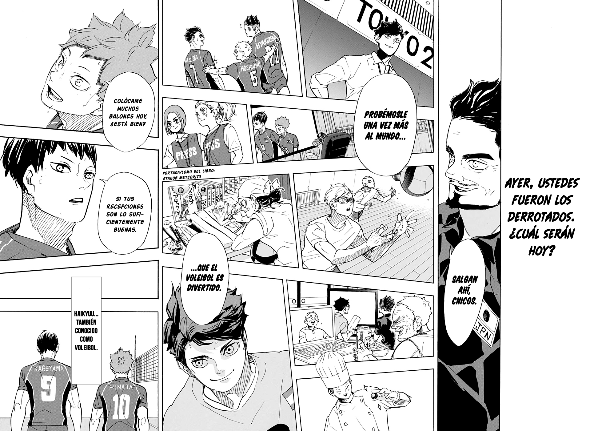 Read Haikyuu!! es Manga Online