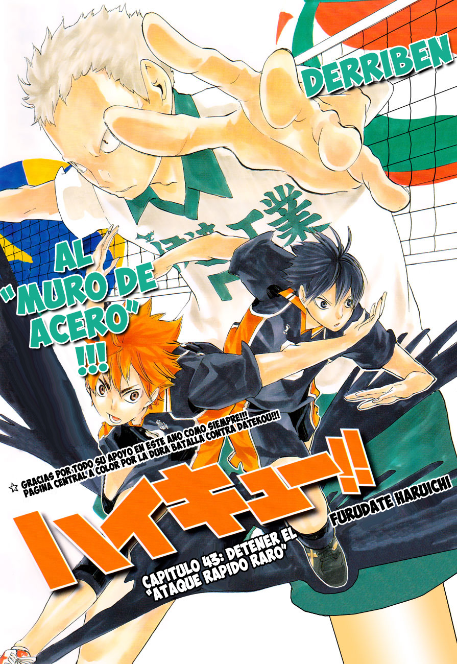 Read Haikyuu!! es Manga Online