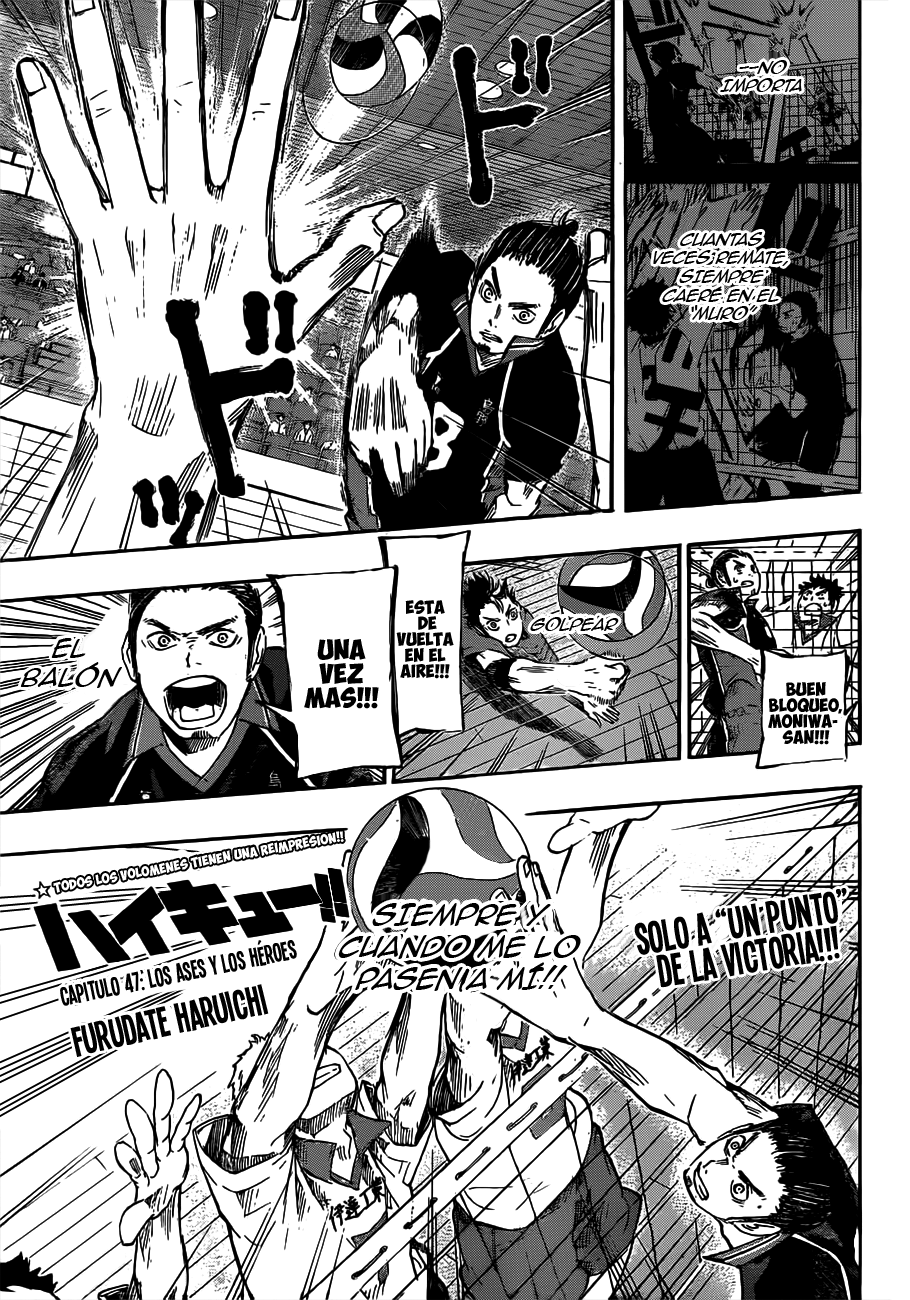 Read Haikyuu!! es Manga Online