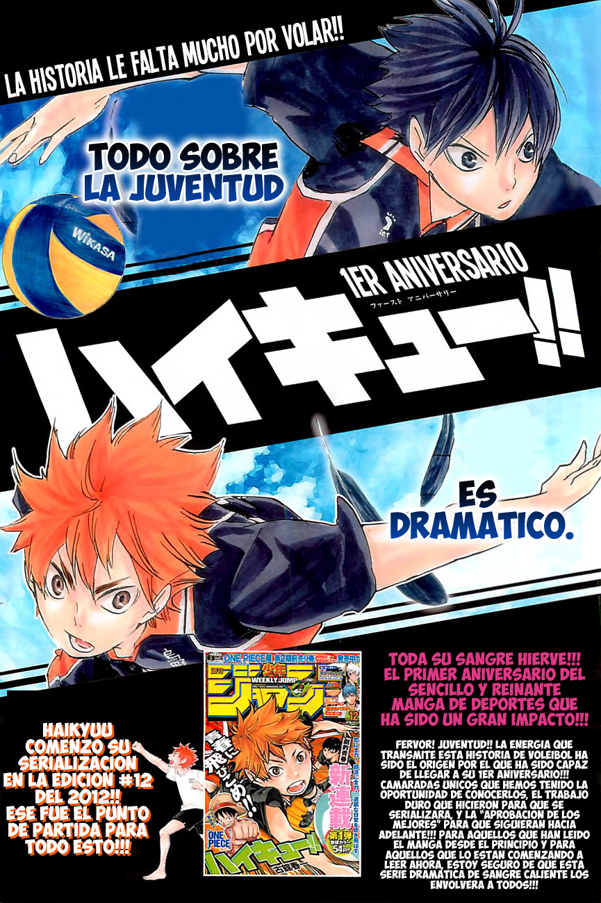 Read Haikyuu!! es Manga Online
