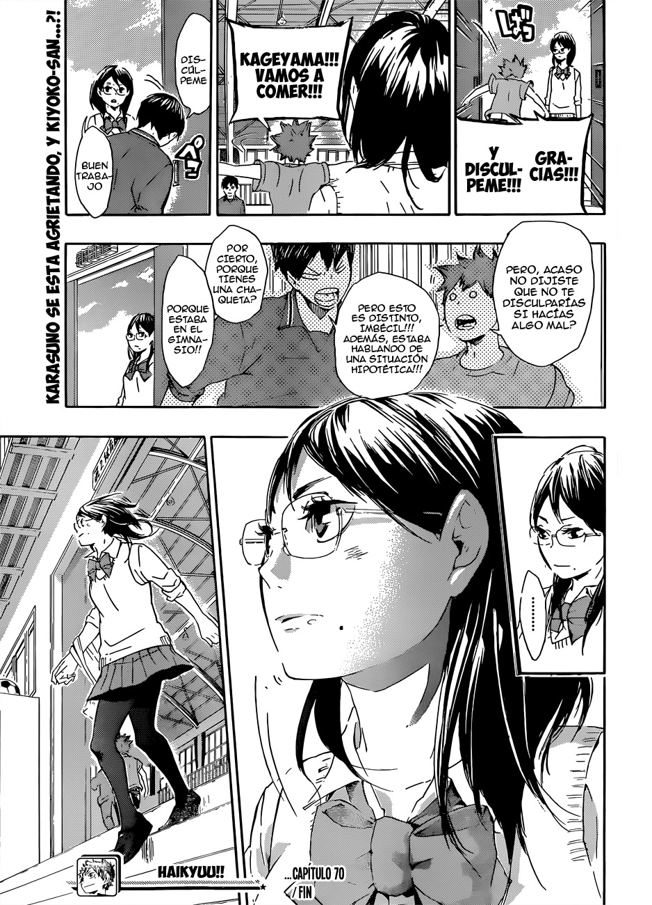 Read Haikyuu!! es Manga Online