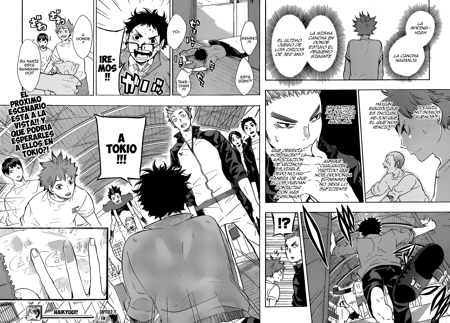 Read Haikyuu!! es Manga Online